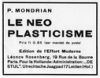 Advertentie van Mondriaans boekje Le Neo-Plasticisme. In De Stijl (1924)..JPG