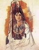 1917 Femme en tenue espagnole.JPG